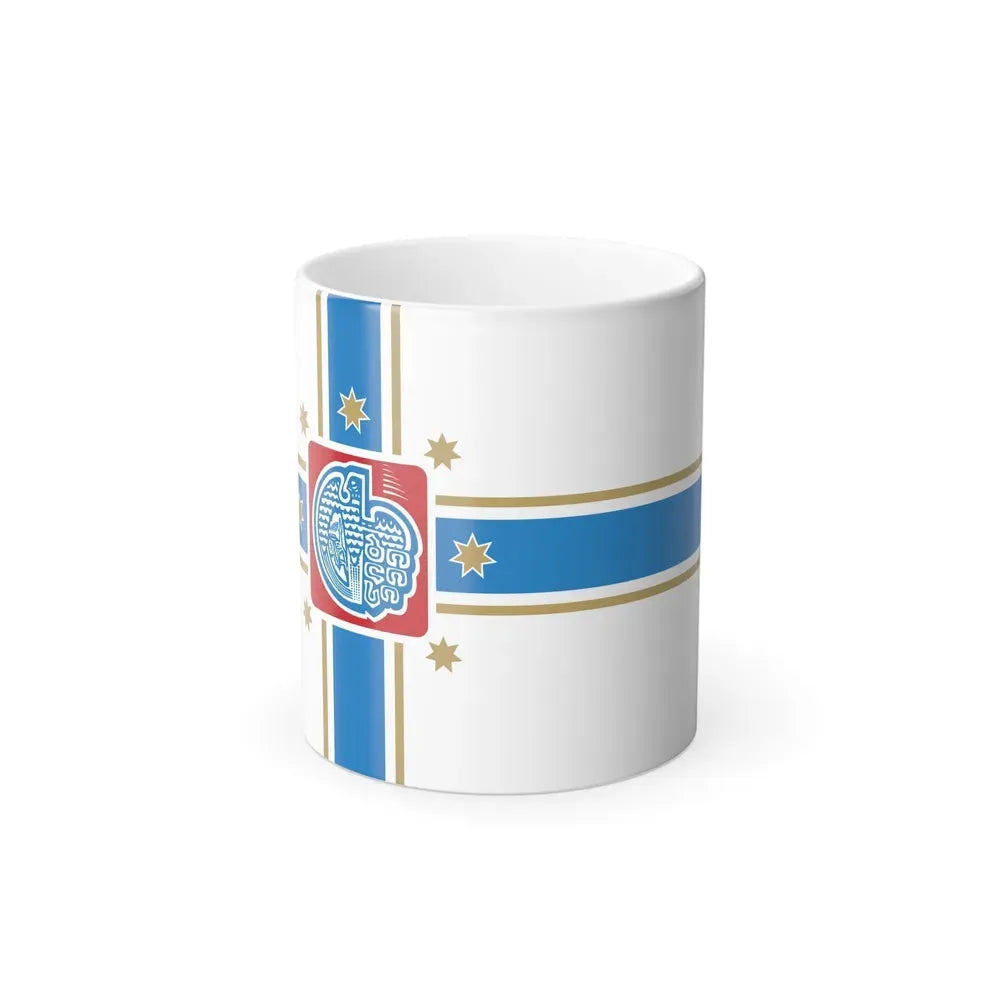 Flag of Tbilisi Georgia - Color Changing Coffee Mug 11oz - Go Mug Yourself