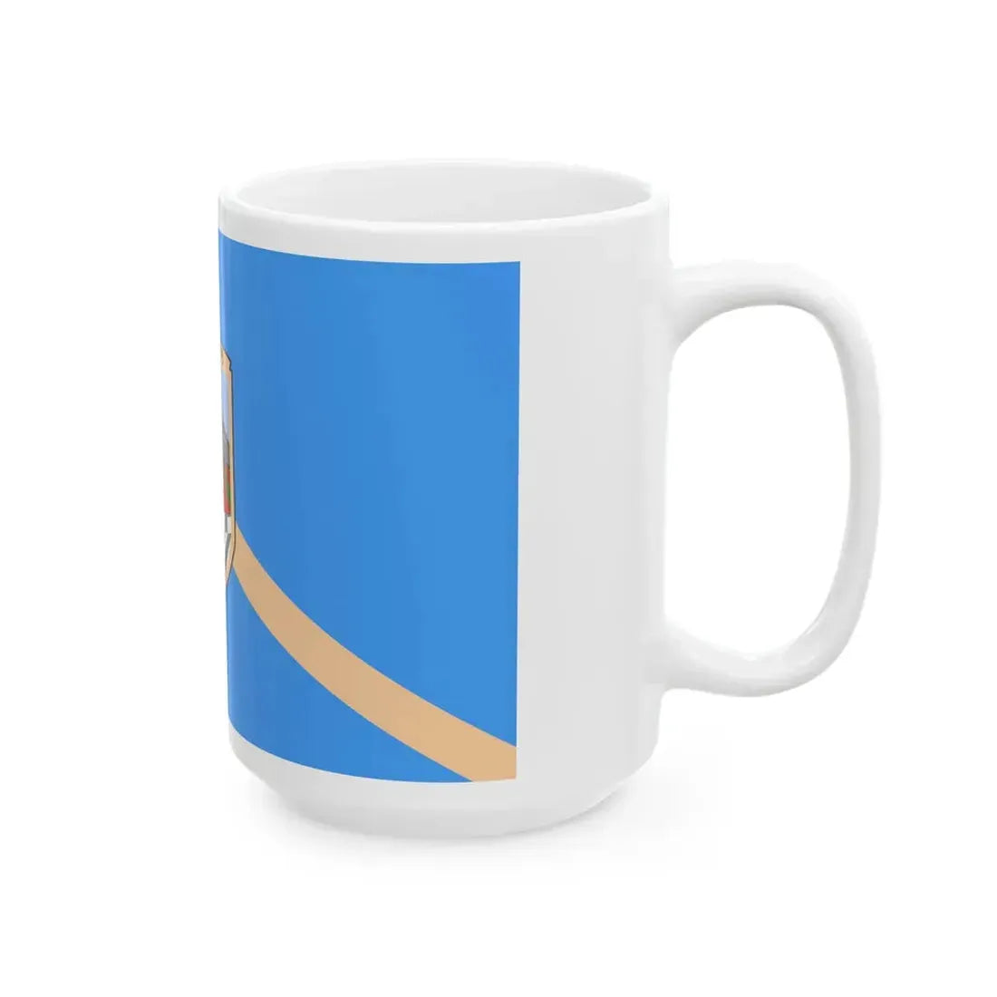 Flag of Tearce Municipality North Macedonia (North Macedonia) White Coffee Mug - Go Mug Yourself
