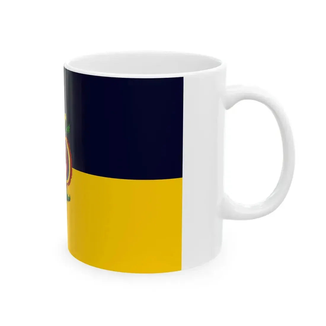 Flag of Tegucigalpa (Honduras) White Coffee Mug - Go Mug Yourself