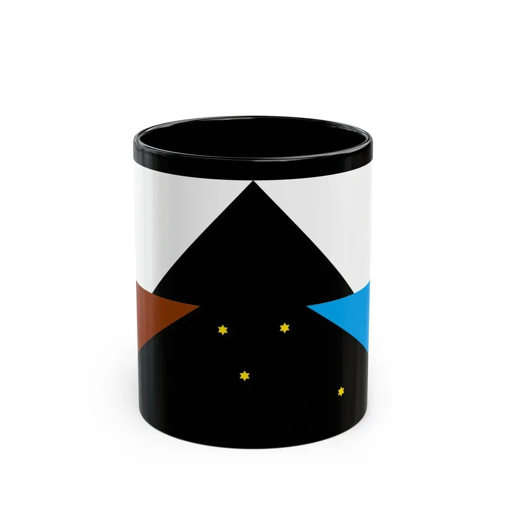 Flag of Tehuelche people - Black Coffee Mug 11oz - Go Mug Yourself