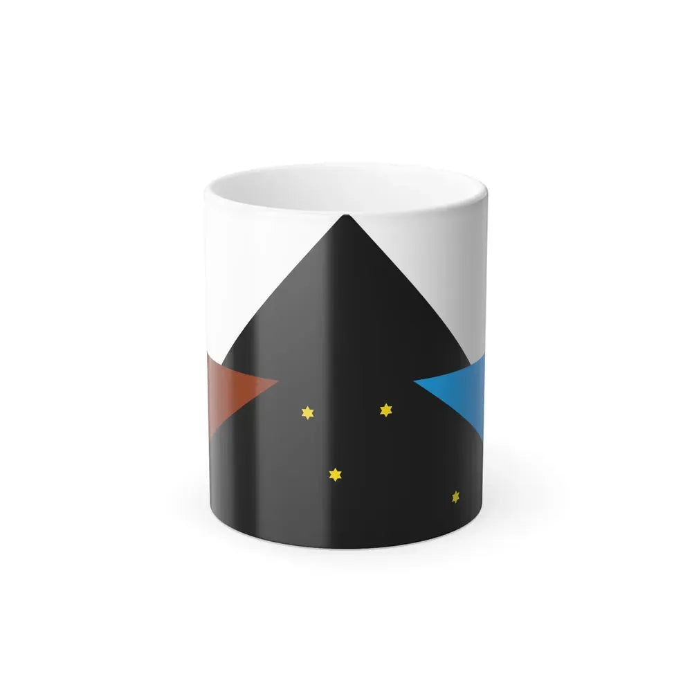Flag of Tehuelche people - Color Changing Coffee Mug 11oz - Go Mug Yourself