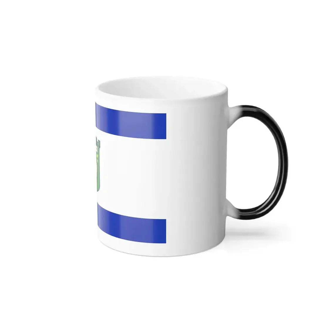Flag of Tel Aviv Israel - Color Changing Coffee Mug - Go Mug Yourself