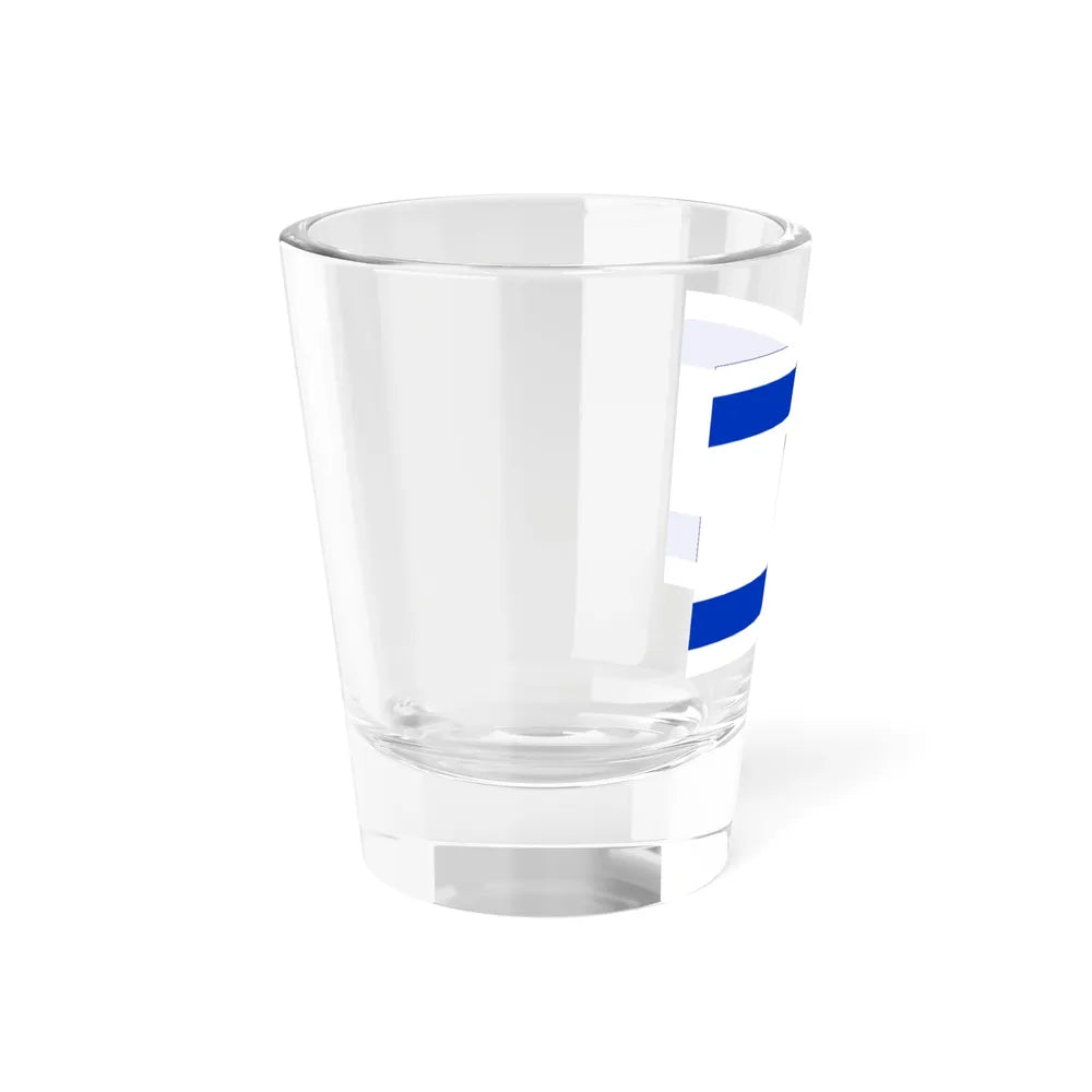 Flag of Tel Aviv Israel - Shot Glass 1.5oz - Go Mug Yourself