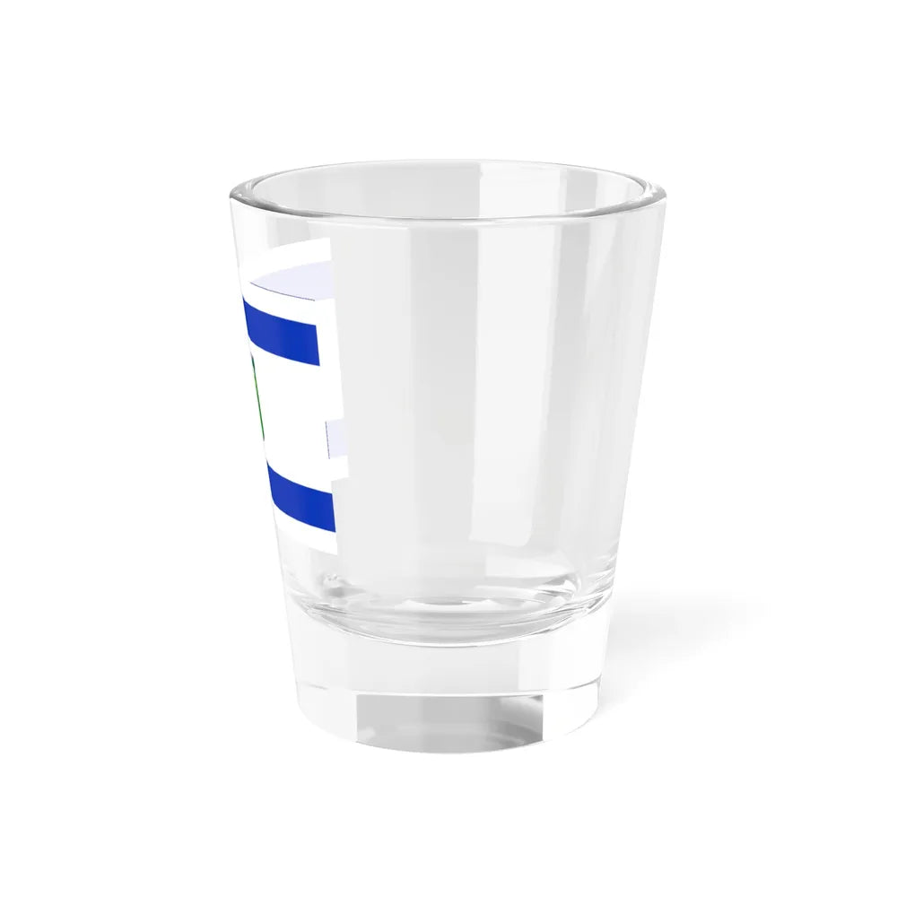 Flag of Tel Aviv Israel - Shot Glass 1.5oz - Go Mug Yourself
