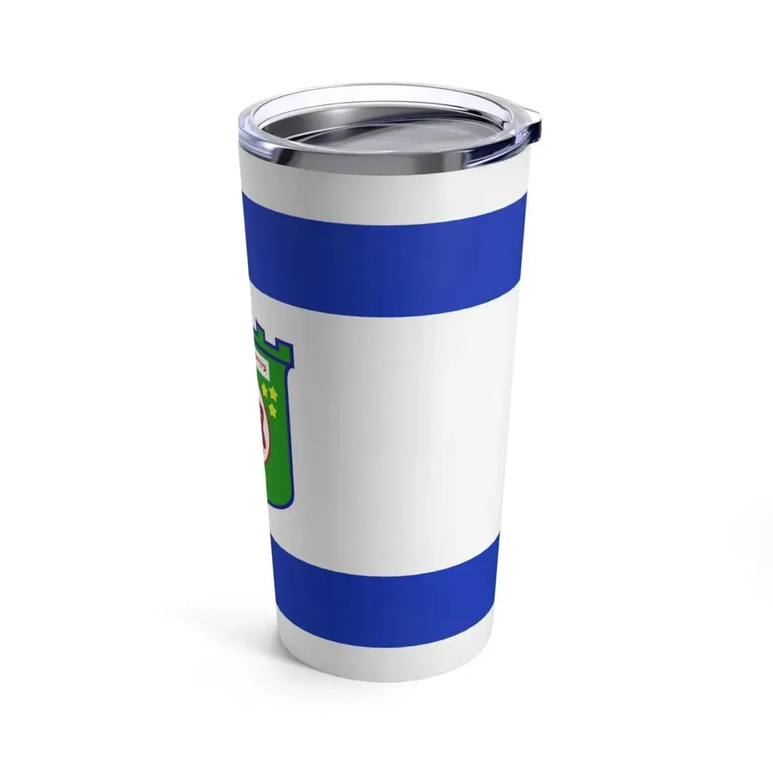 Flag of Tel Aviv Israel - Tumbler 20oz - Go Mug Yourself