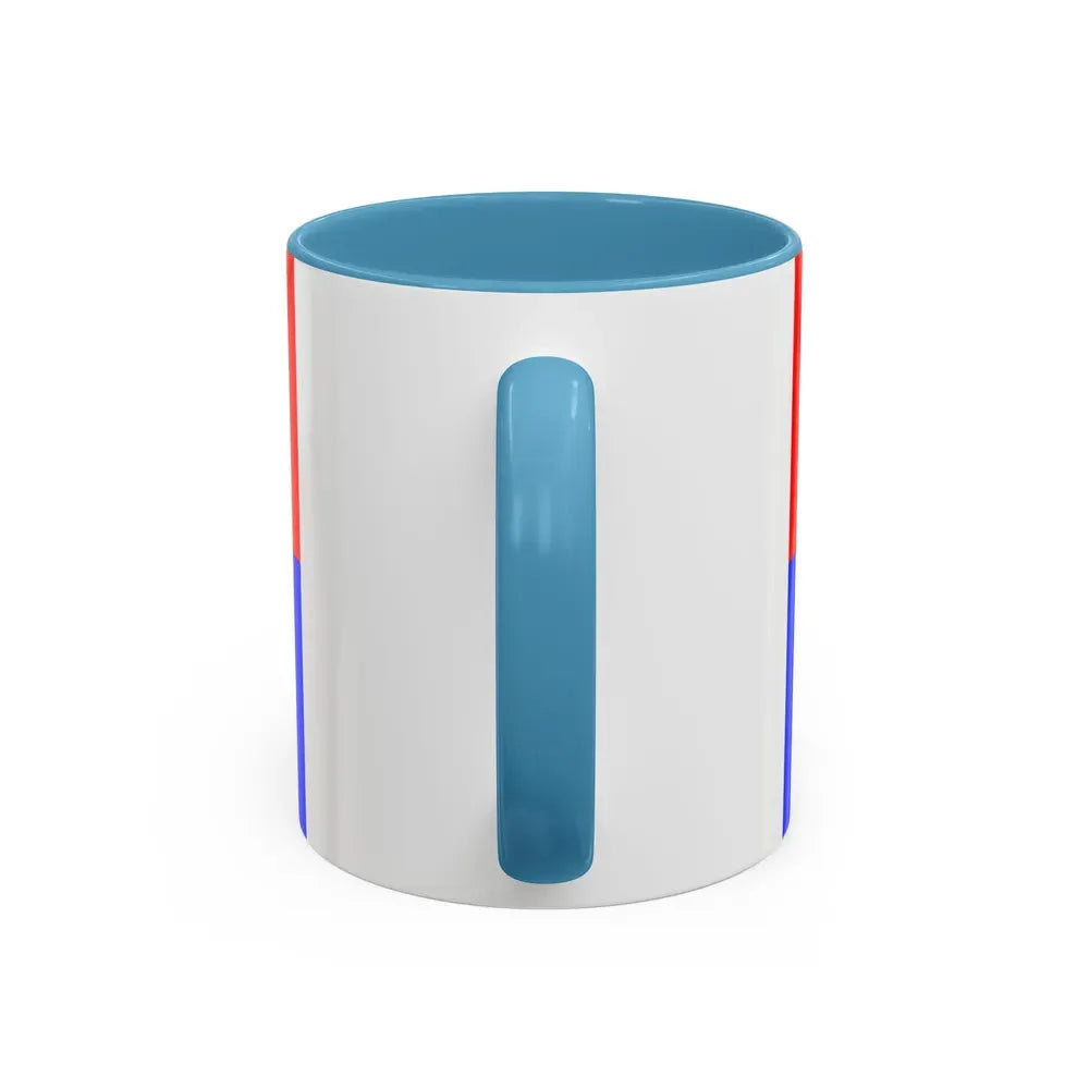 Flag of Telavi Georgia - Accent Coffee Mug - Go Mug Yourself