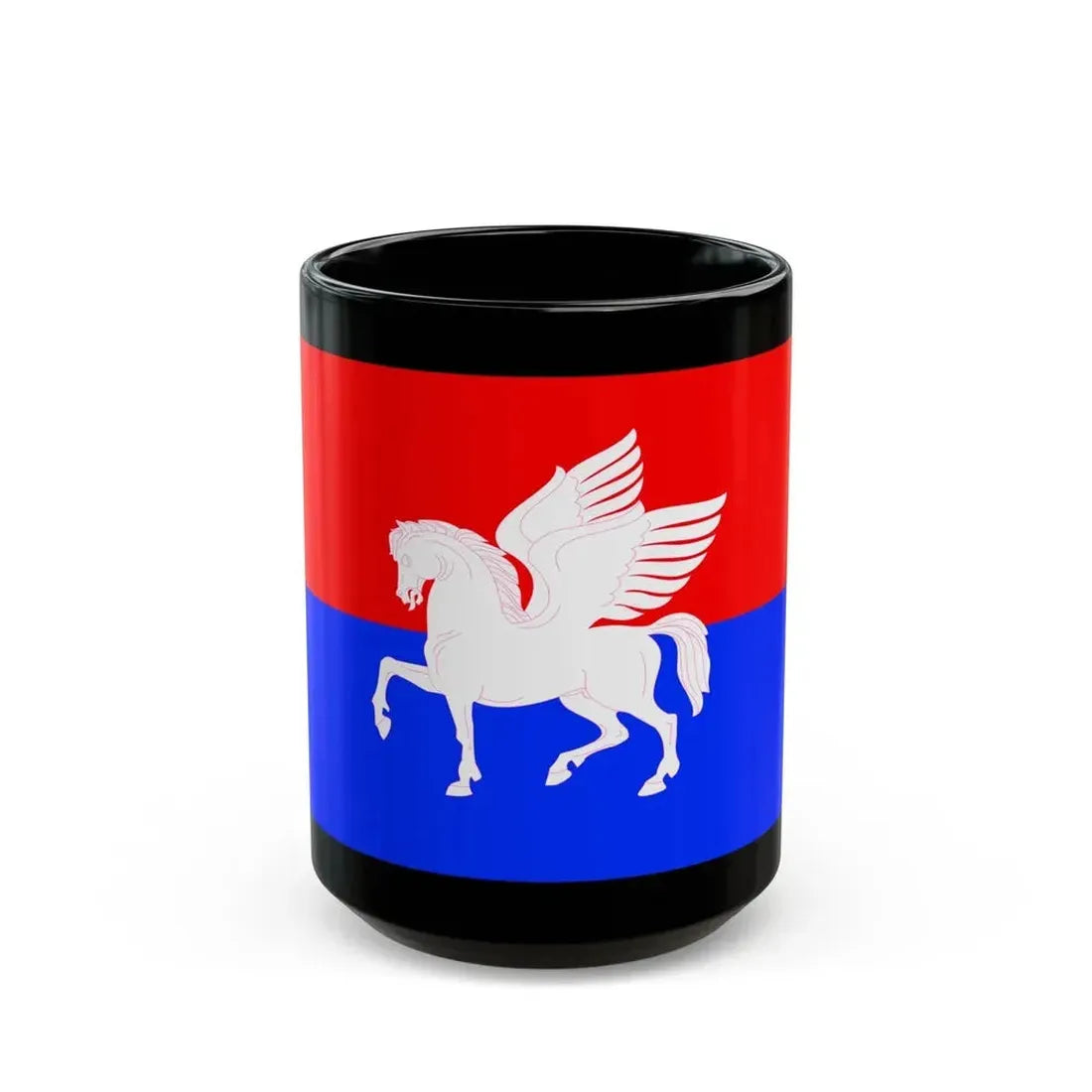 Flag of Telavi Georgia - Black Coffee Mug 15oz - Go Mug Yourself