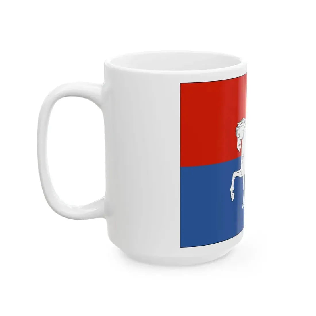 Flag of Telavi Municipality (Georgia) White Coffee Mug - Go Mug Yourself