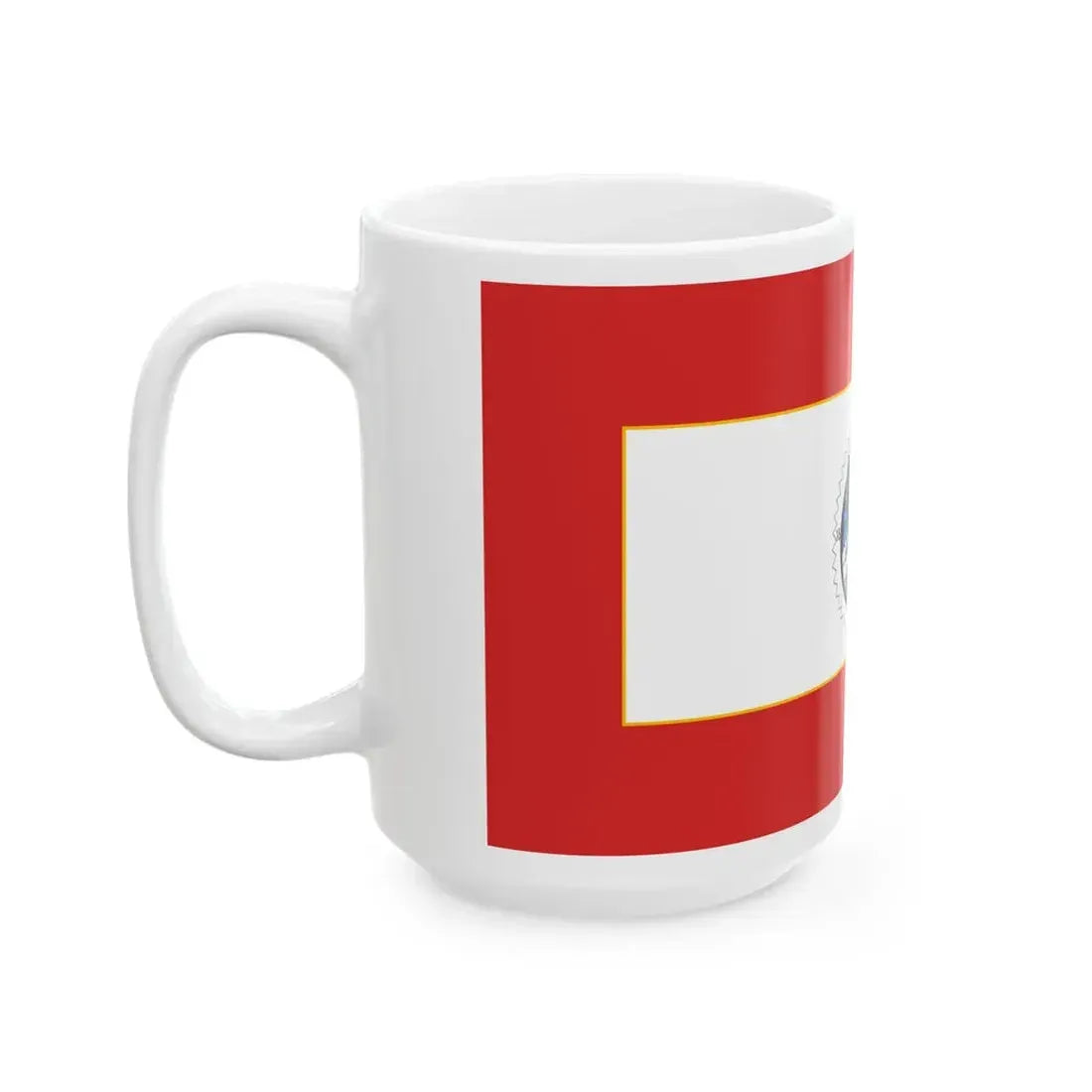 Flag of Tempe Arizona 1971-1987 (United States) White Coffee Mug - Go Mug Yourself