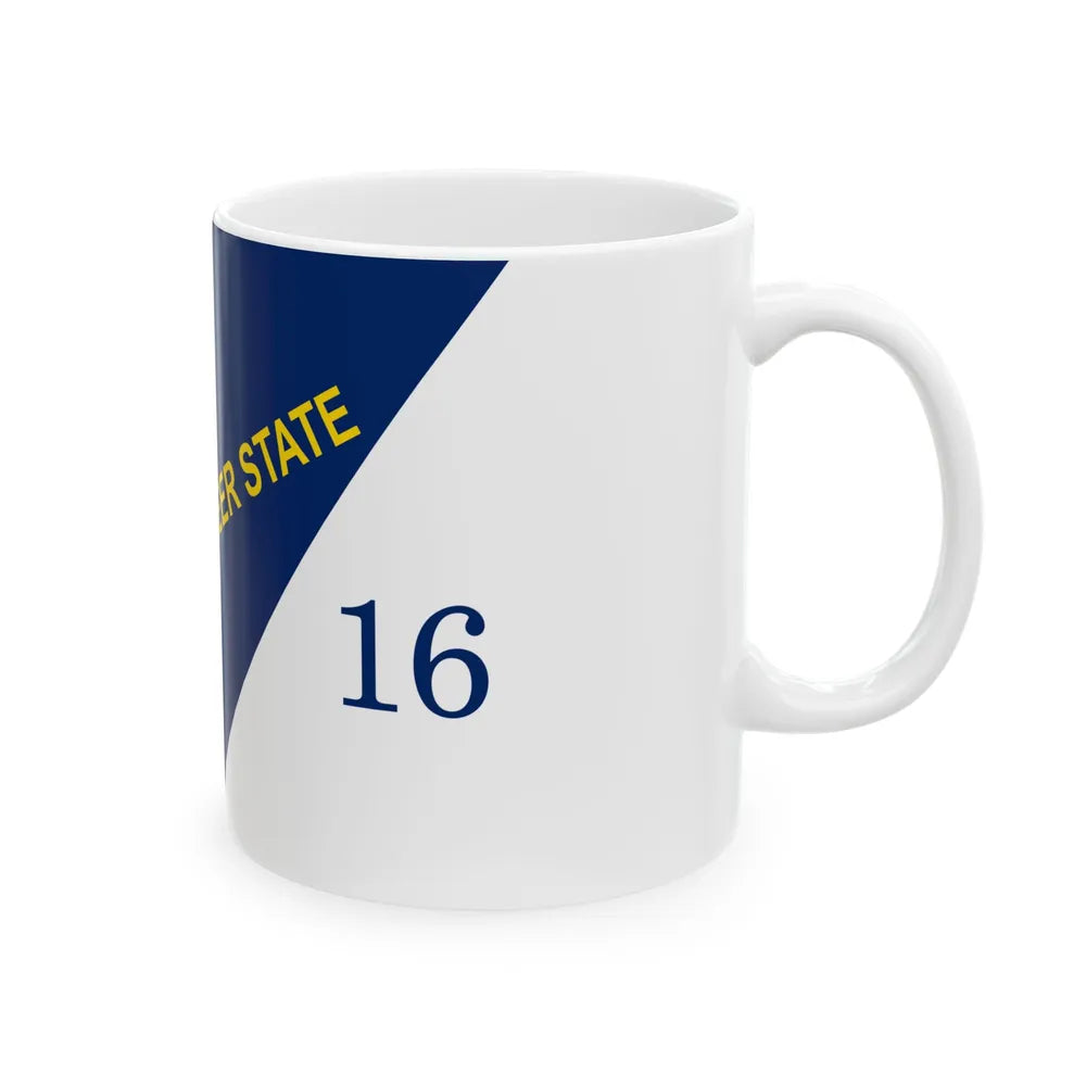 Flag of Tennessee 1897-1905 (United States) White Coffee Mug - Go Mug Yourself