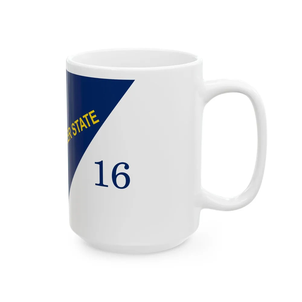 Flag of Tennessee 1897-1905 (United States) White Coffee Mug - Go Mug Yourself