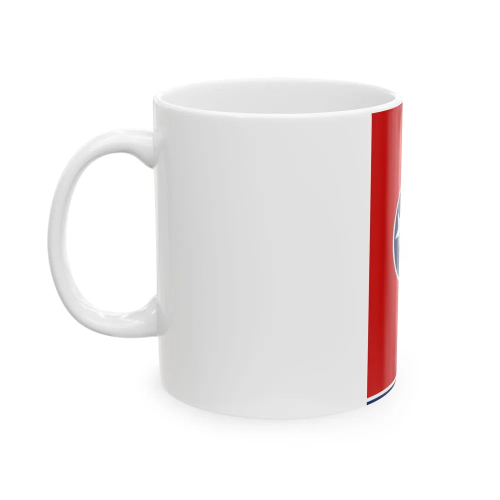 Flag of Tennessee-vert (United States) White Coffee Mug - Go Mug Yourself