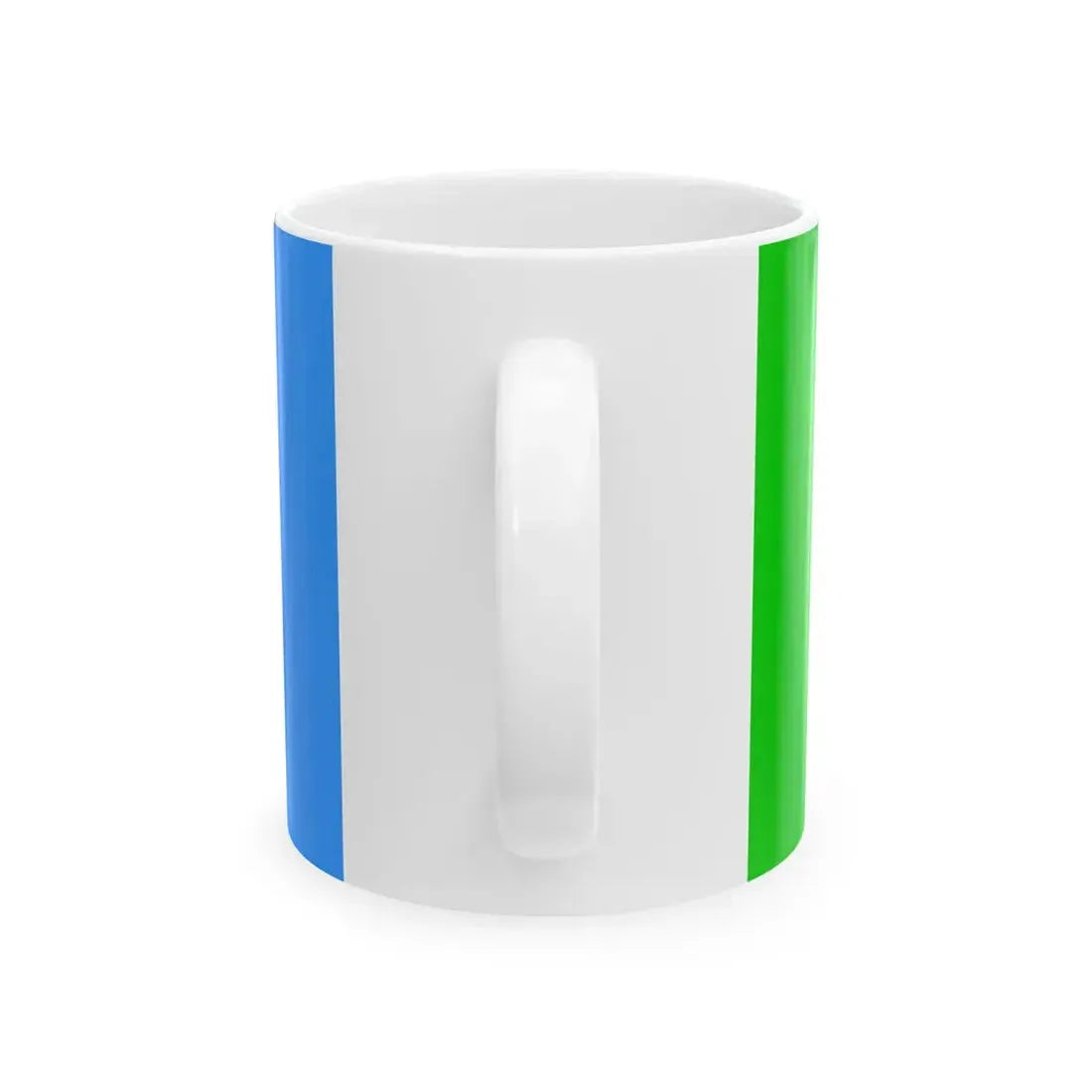 Flag of Tequixquiac (Mexico) White Coffee Mug - Go Mug Yourself