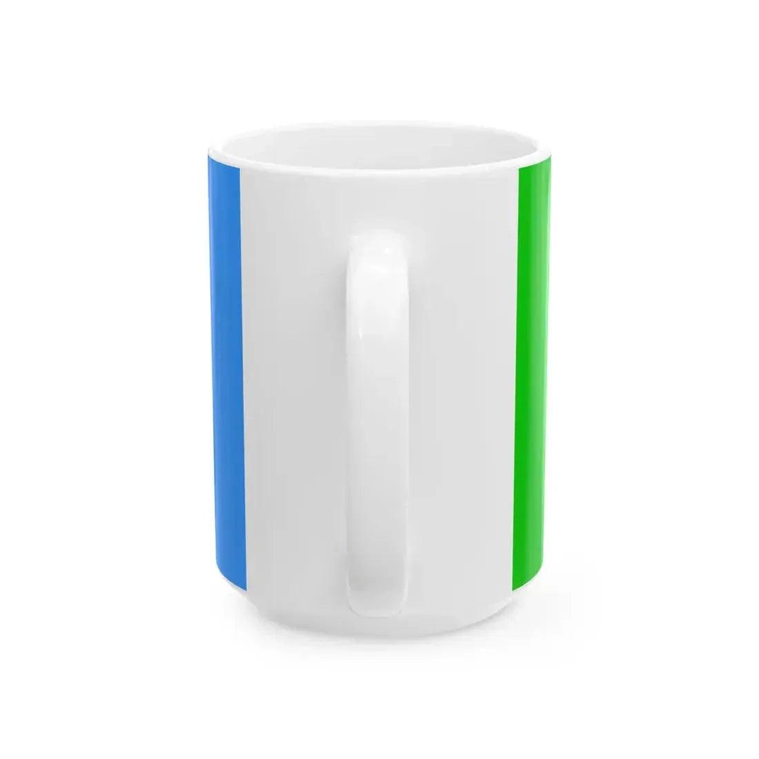 Flag of Tequixquiac (Mexico) White Coffee Mug - Go Mug Yourself