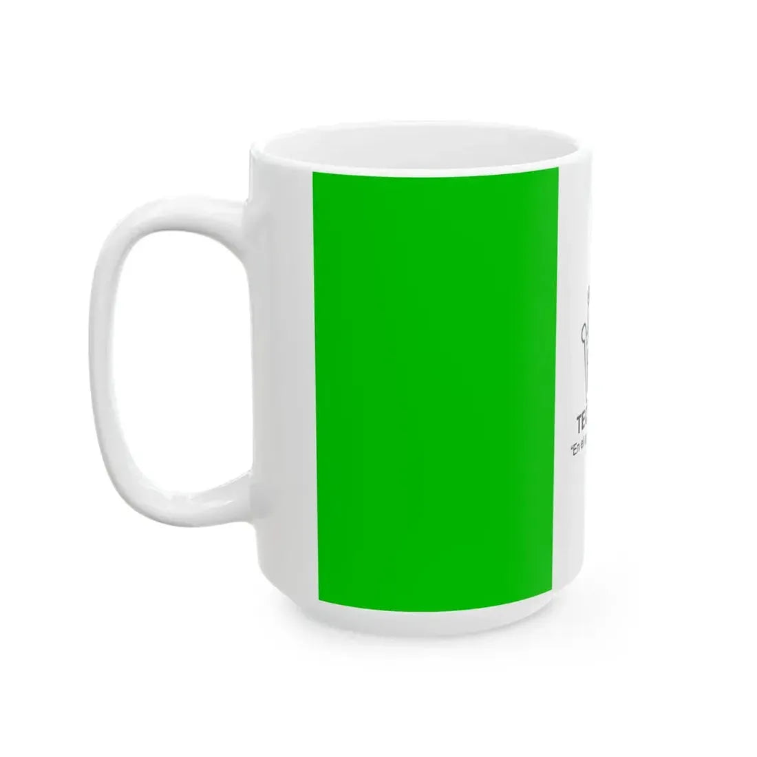 Flag of Tequixquiac (Mexico) White Coffee Mug - Go Mug Yourself