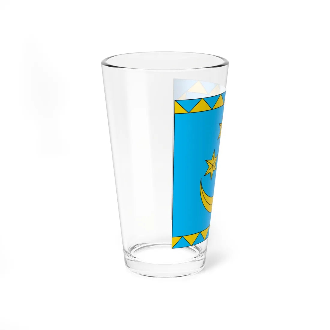 Flag of Terebovlia (Ukraine) Pint Glass 16oz - Go Mug Yourself