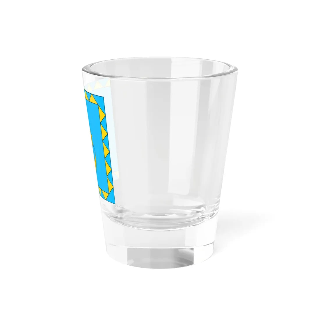Flag of Terebovlia (Ukraine) Shot Glass 1.5oz - Go Mug Yourself