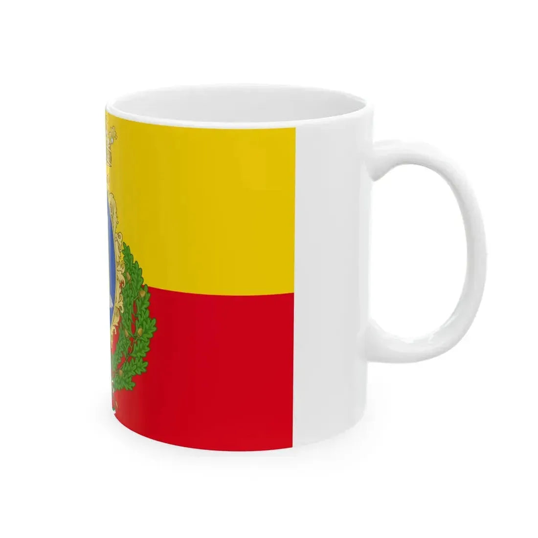 Flag of Termoli Variant (Italy) White Coffee Mug - Go Mug Yourself