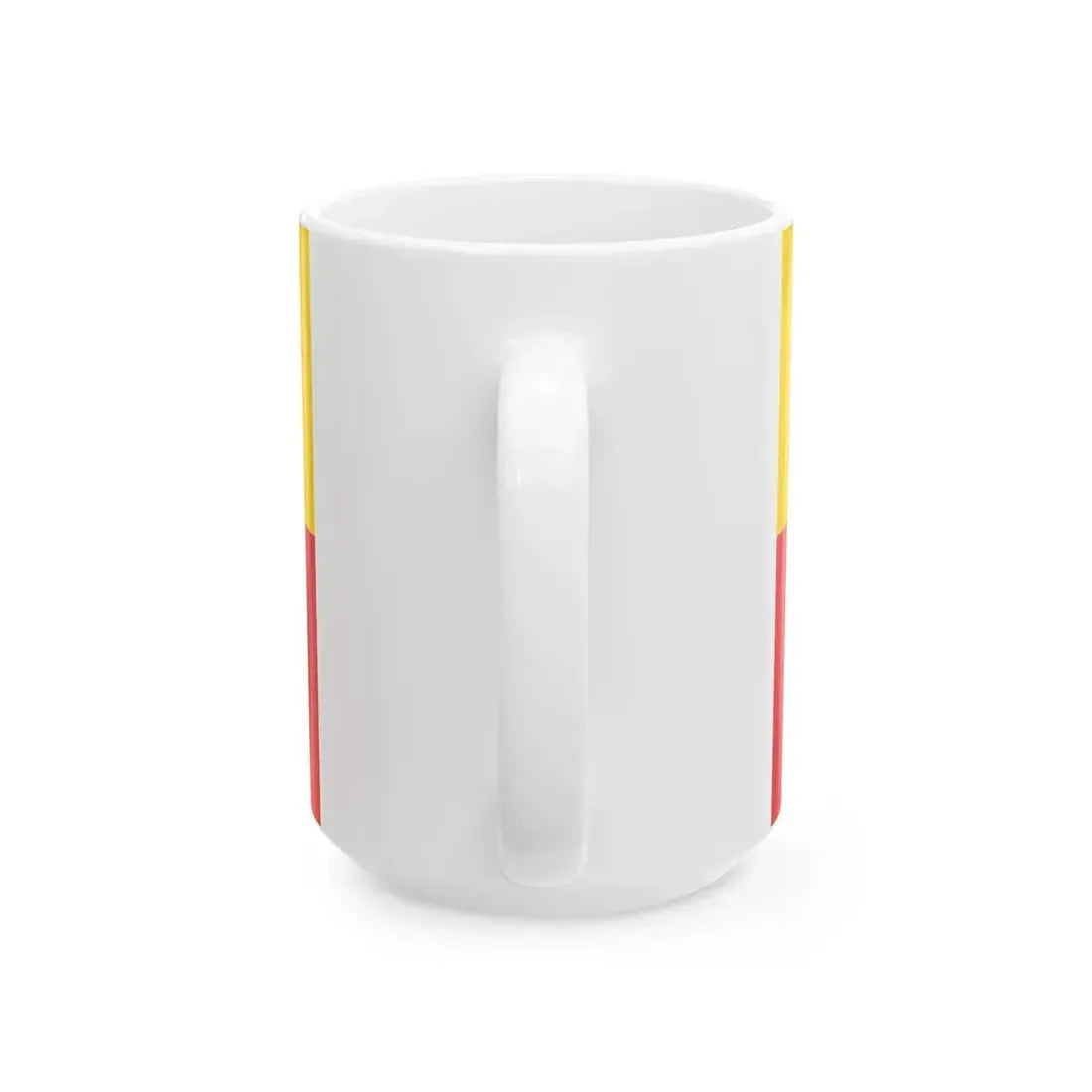 Flag of Termoli Variant (Italy) White Coffee Mug - Go Mug Yourself