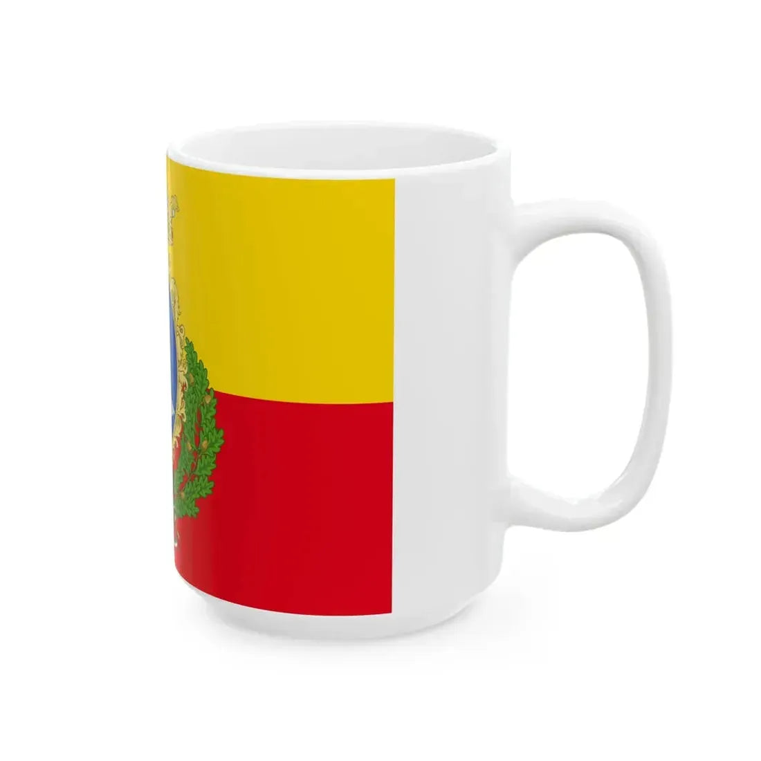 Flag of Termoli Variant (Italy) White Coffee Mug - Go Mug Yourself