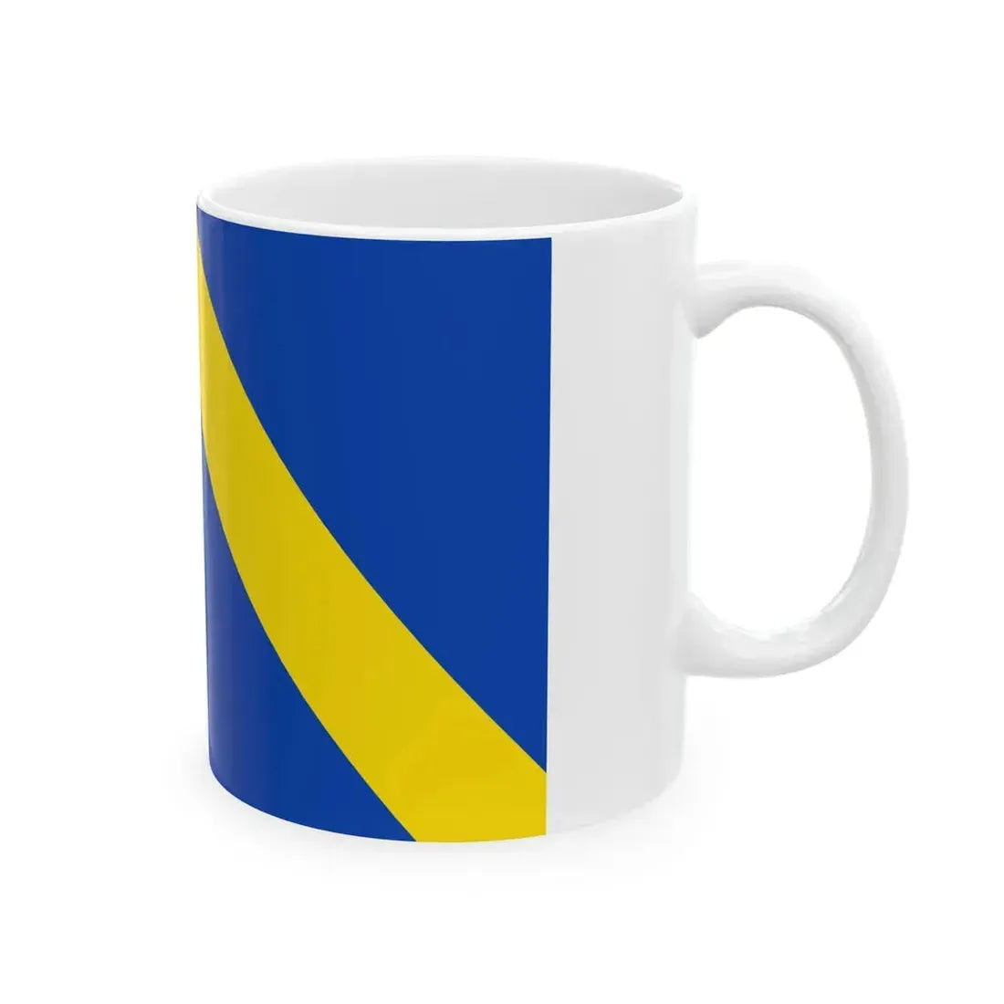 Flag of Ternat (Belgium) White Coffee Mug - Go Mug Yourself