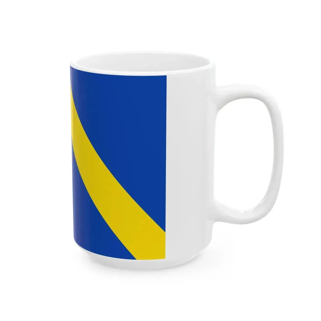 Flag of Ternat (Belgium) White Coffee Mug - Go Mug Yourself