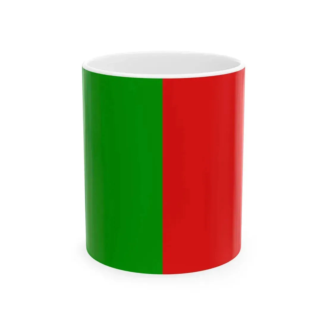 Flag of Terni City (Italy) White Coffee Mug 11oz - Go Mug Yourself