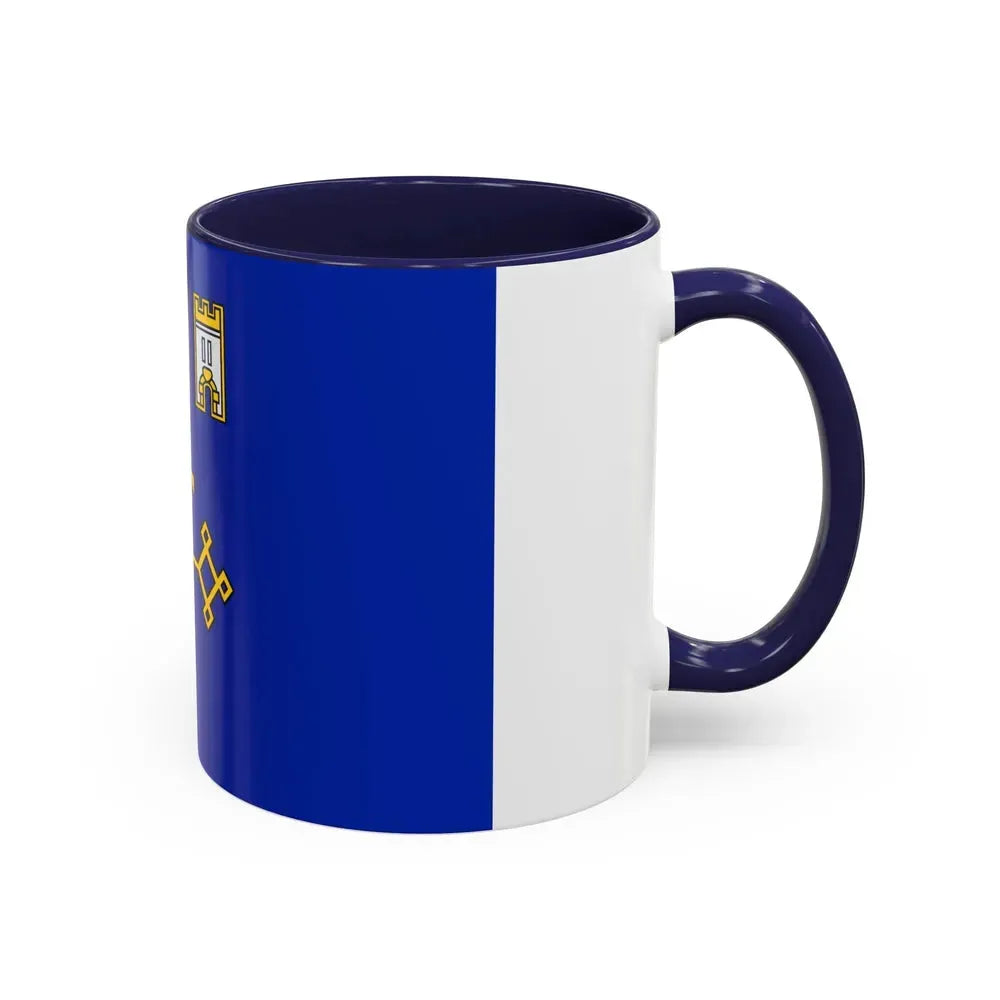 Flag of Ternopil Oblast Ukraine - Accent Coffee Mug - Go Mug Yourself