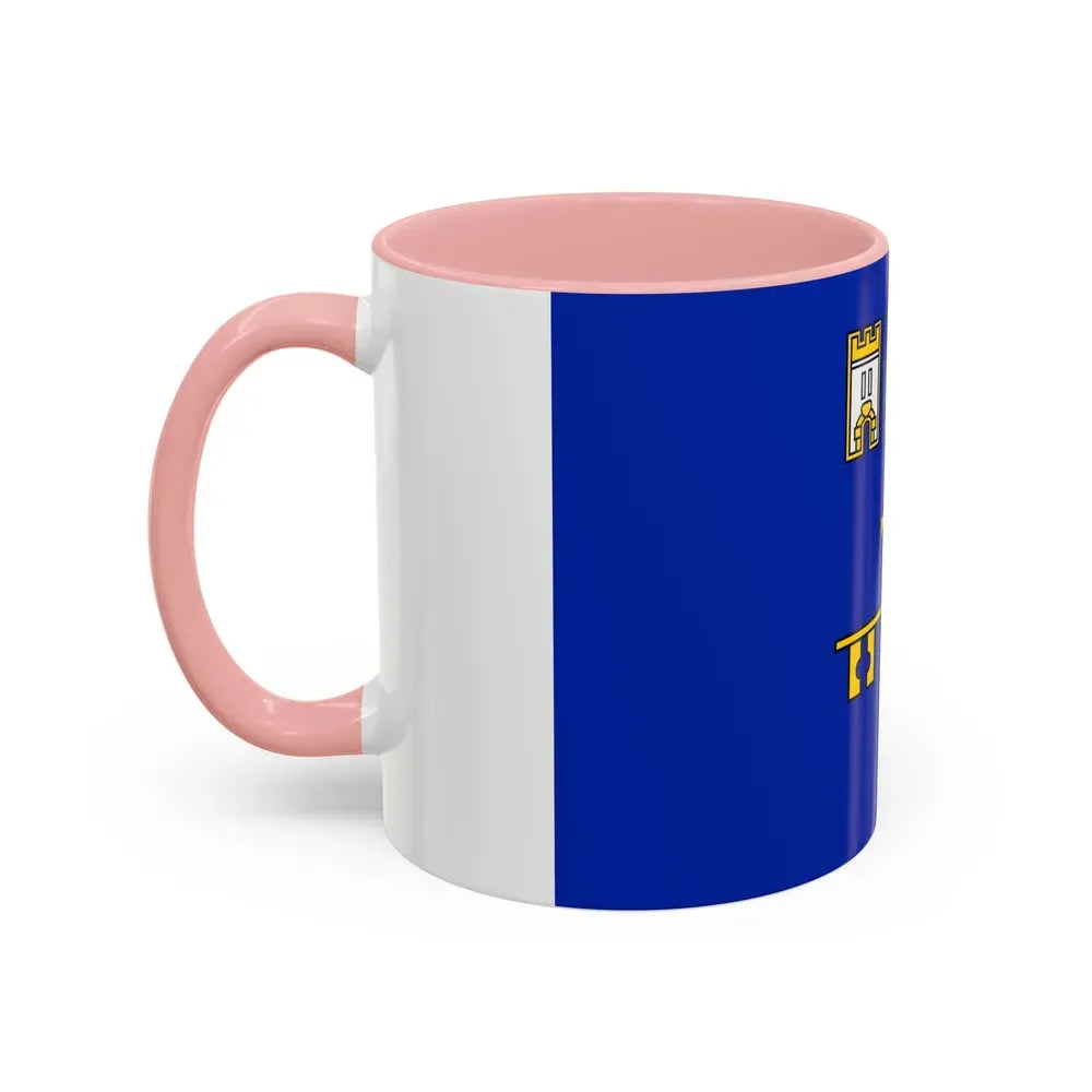 Flag of Ternopil Oblast Ukraine - Accent Coffee Mug - Go Mug Yourself