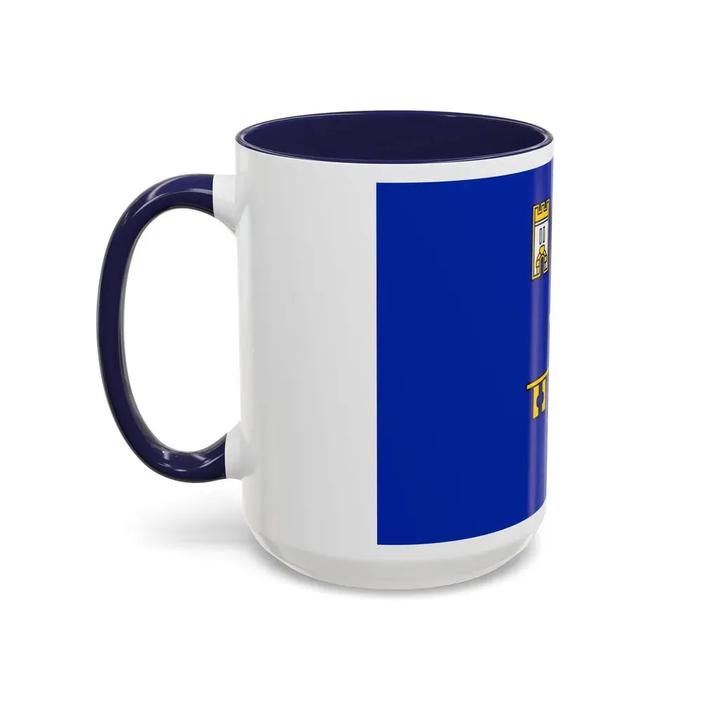 Flag of Ternopil Oblast Ukraine - Accent Coffee Mug - Go Mug Yourself