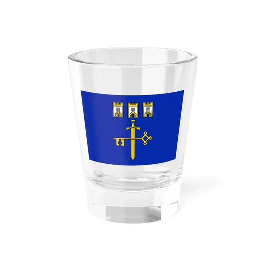 Flag of Ternopil Oblast Ukraine - Shot Glass 1.5oz 1.5oz - Go Mug Yourself
