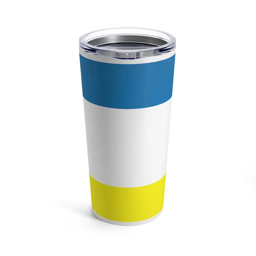 Flag of Ternopil Ukraine - Tumbler 20oz - Go Mug Yourself