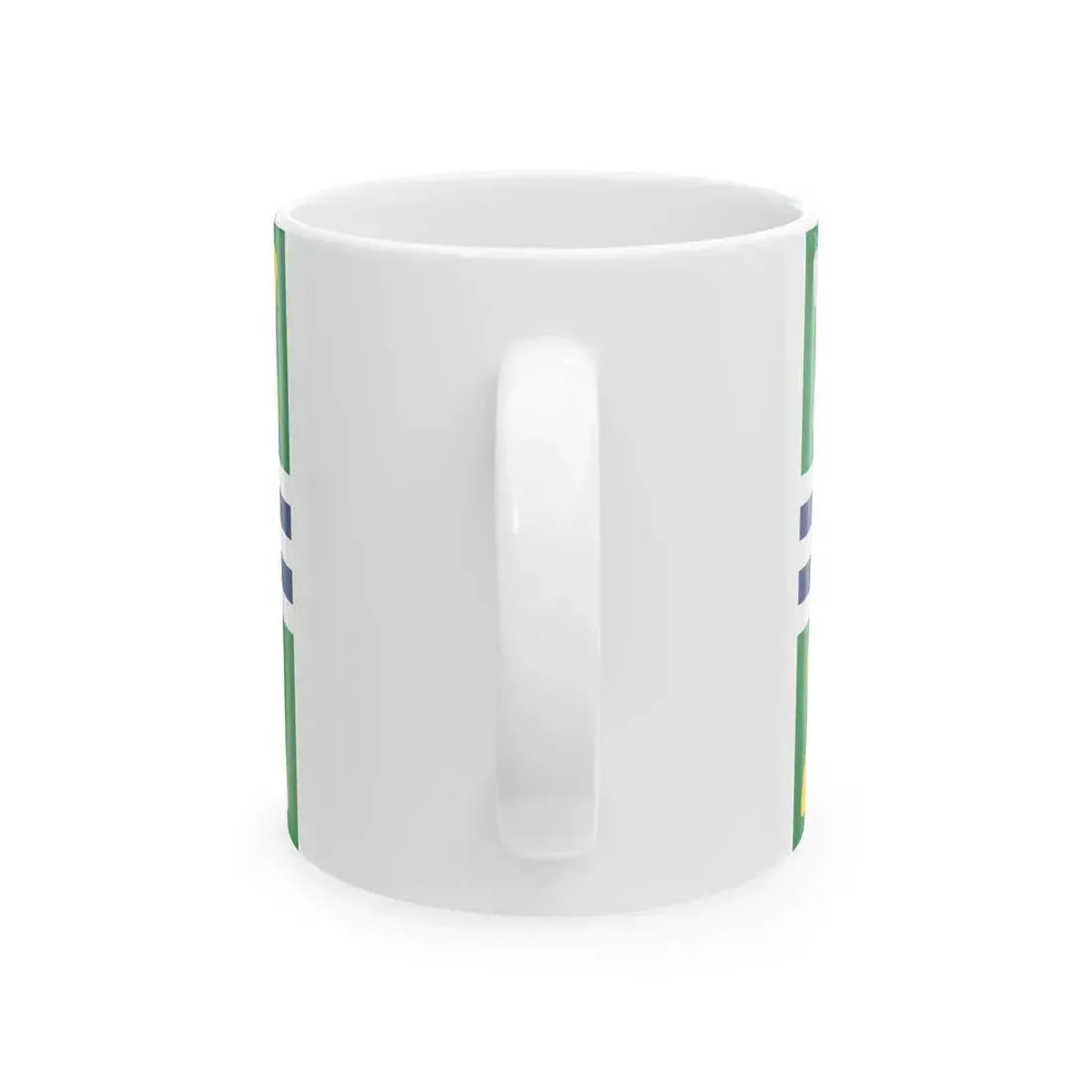 Flag of Terre del Reno (Italy) White Coffee Mug - Go Mug Yourself