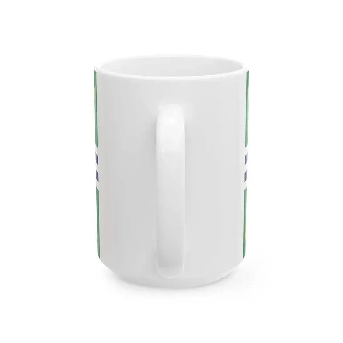 Flag of Terre del Reno (Italy) White Coffee Mug - Go Mug Yourself