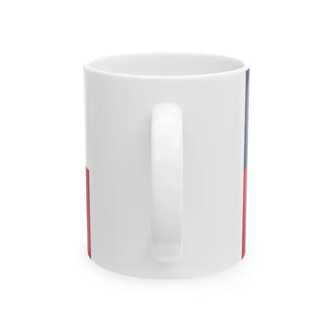 Flag of Terrell County Texas variant (United States) White Coffee Mug - Go Mug Yourself