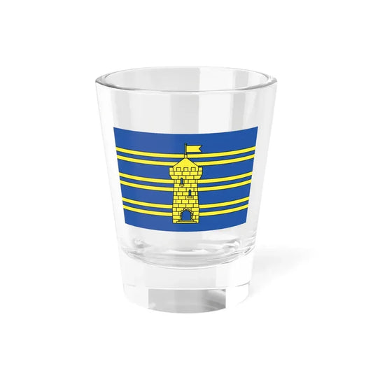 Flag of Territoire de Belfort France 2 - Shot Glass 1.5oz 1.5oz - Go Mug Yourself