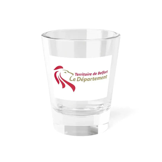 Flag of Territoire de Belfort France - Shot Glass 1.5oz 1.5oz - Go Mug Yourself
