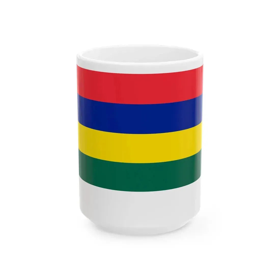 Flag of Terschelling (Netherlands) White Coffee Mug 15oz - Go Mug Yourself