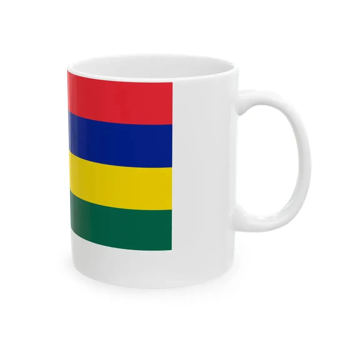 Flag of Terschelling (Netherlands) White Coffee Mug - Go Mug Yourself