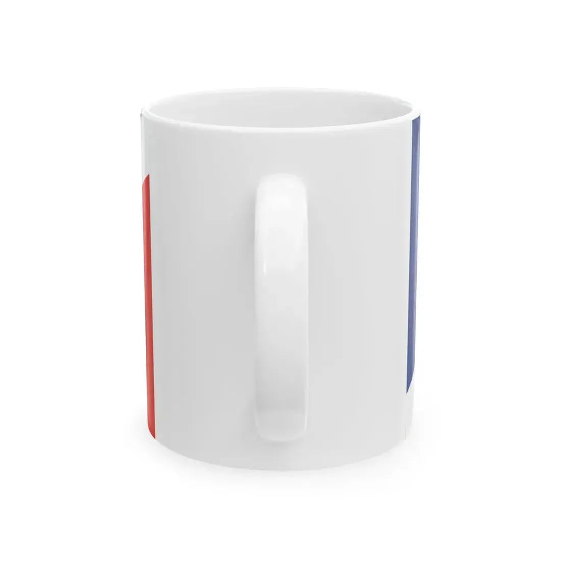 Flag of Tetritskaro Municipality (Georgia) White Coffee Mug - Go Mug Yourself