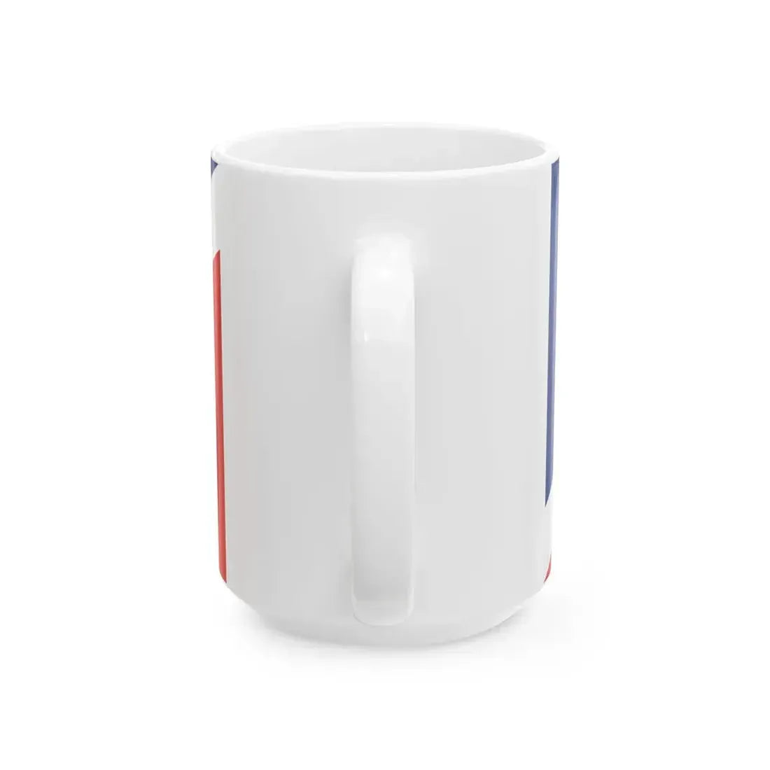 Flag of Tetritskaro Municipality (Georgia) White Coffee Mug - Go Mug Yourself