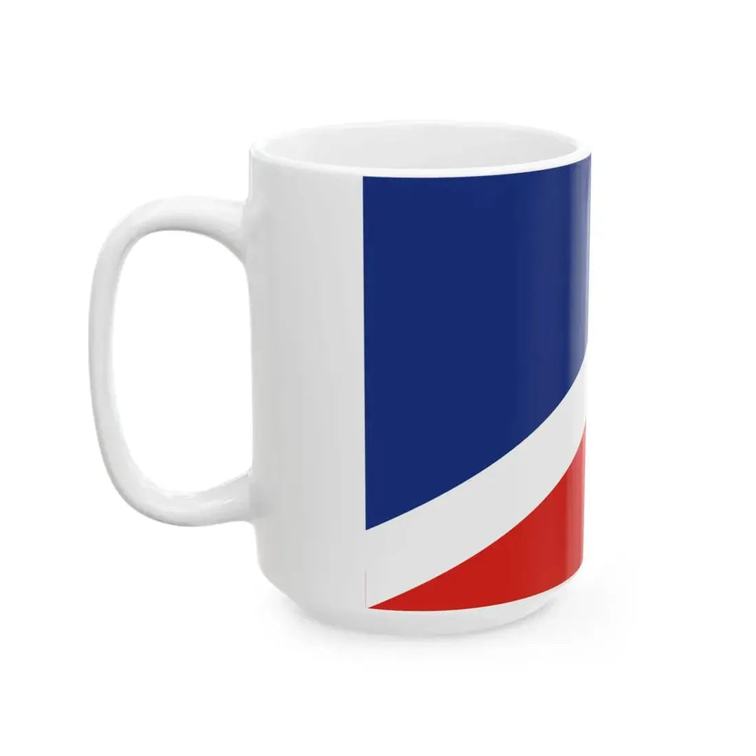 Flag of Tetritskaro Municipality (Georgia) White Coffee Mug - Go Mug Yourself