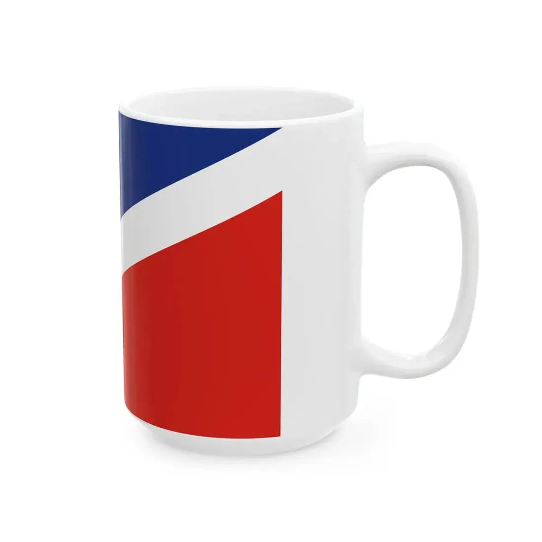 Flag of Tetritskaro Municipality (Georgia) White Coffee Mug - Go Mug Yourself