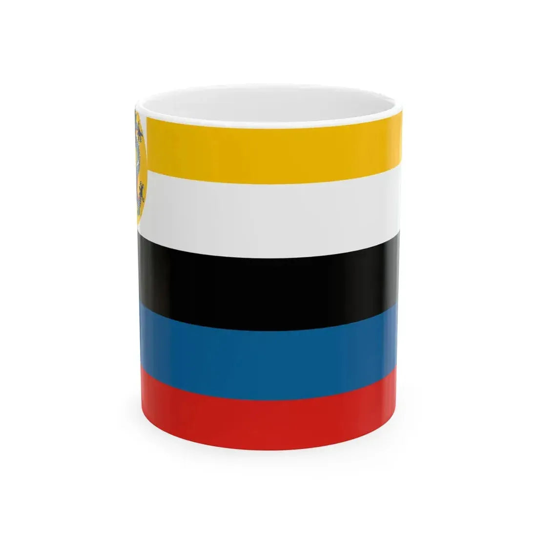 Flag of the Admiral of the Beiyang Fleet (China) White Coffee Mug 11oz - Go Mug Yourself