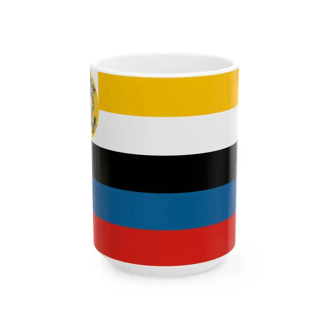Flag of the Admiral of the Beiyang Fleet (China) White Coffee Mug 15oz - Go Mug Yourself