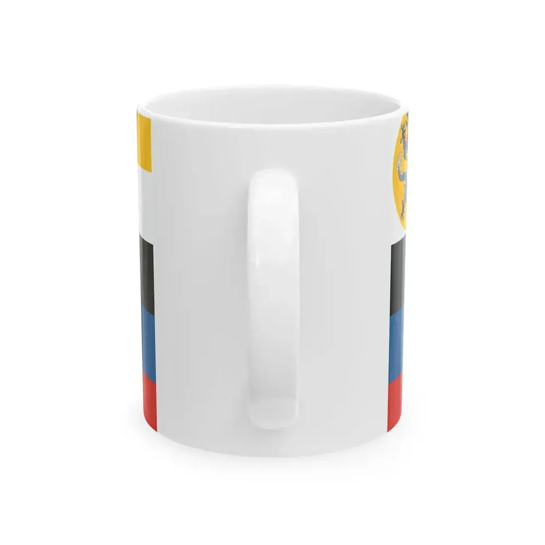Flag of the Admiral of the Beiyang Fleet (China) White Coffee Mug - Go Mug Yourself