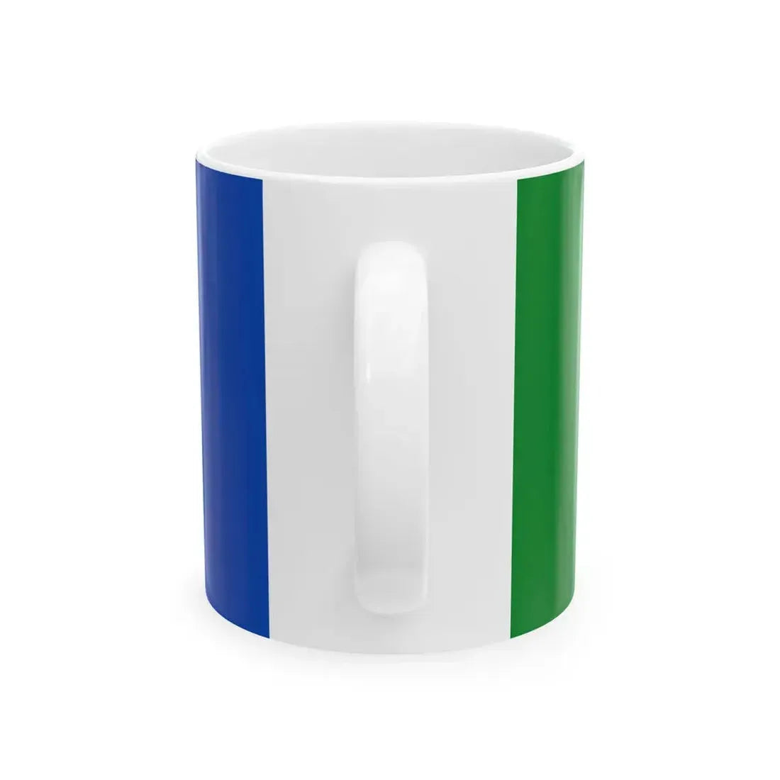 Flag of the Afar Region 1994-2012 (Ethiopia) White Coffee Mug - Go Mug Yourself