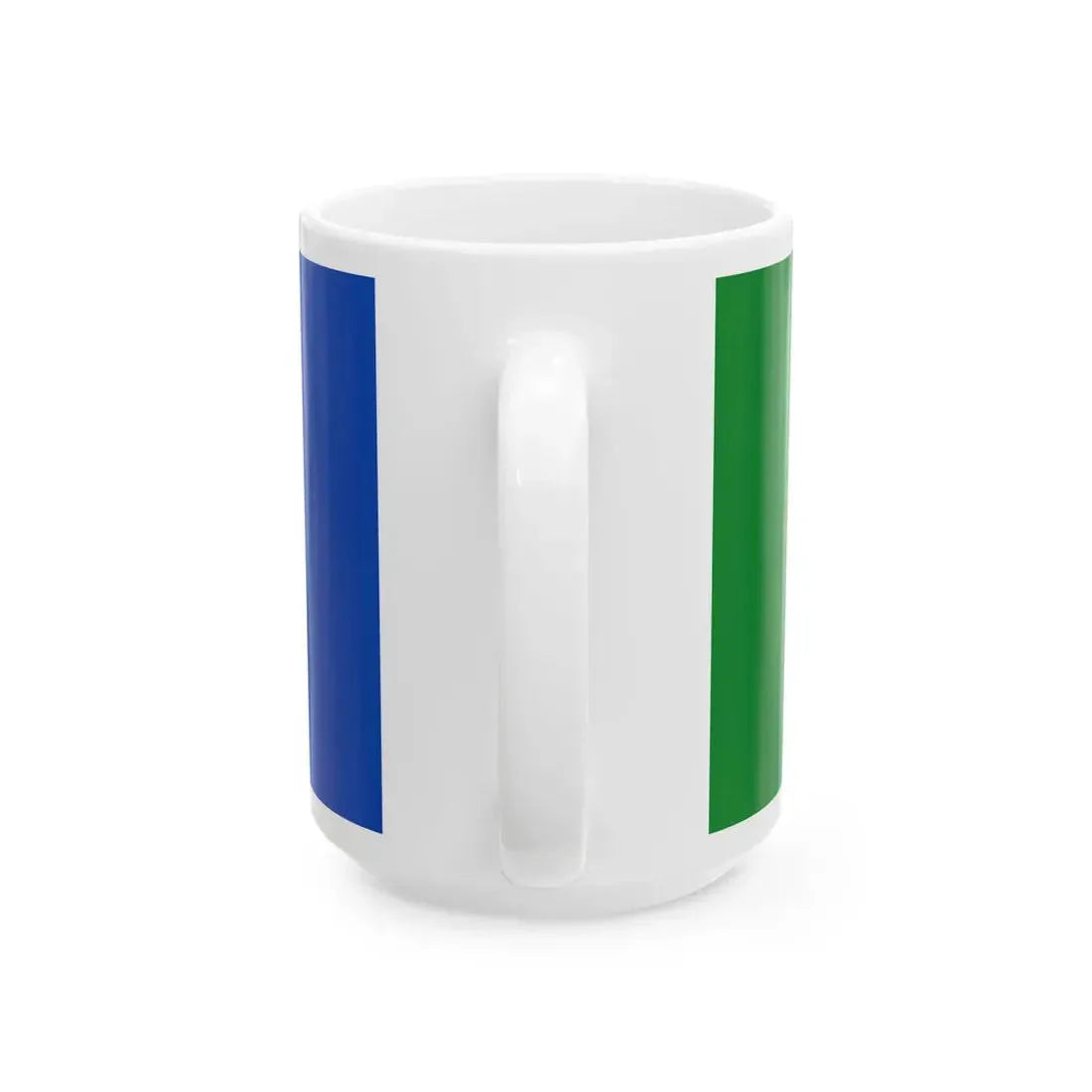 Flag of the Afar Region 1994-2012 (Ethiopia) White Coffee Mug - Go Mug Yourself