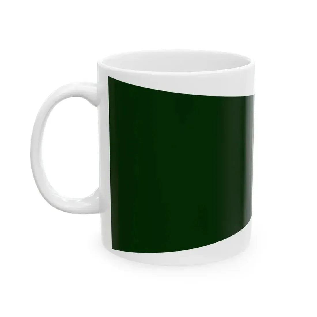 Flag of the Ahmadnagar Sultanate (India) White Coffee Mug - Go Mug Yourself