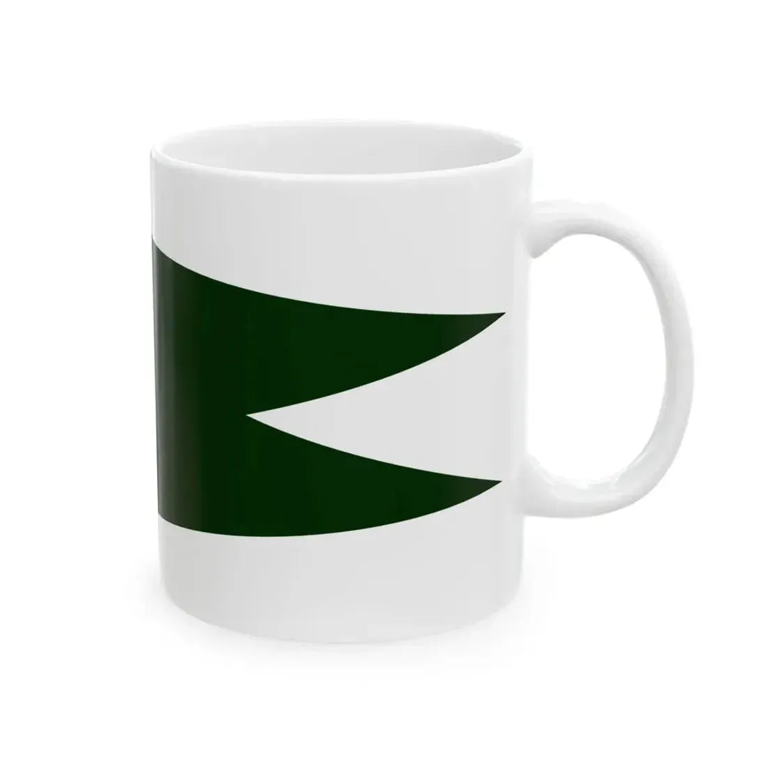 Flag of the Ahmadnagar Sultanate (India) White Coffee Mug - Go Mug Yourself